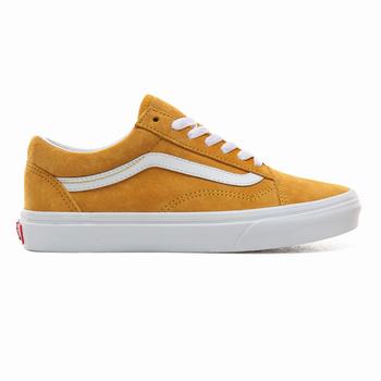 Damske Tenisky Vans Pig Suede Old Skool Mango/Biele VA07CHPVN